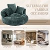 Bean Bag Chair Modern with Plush Foam Seat for Living Room or Bedroom 42.52in-3irtyhousy - 2 of 4