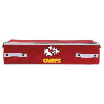 NFL Franklin Sports Kansas City Chiefs Under The Bed Storage Bins - Large