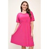 WEST K Womens Elli Plus Size High-Waist Mini Dress - 4 of 4