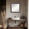 Amanti Art Ellie Beveled Framed Bathroom Vanity Wall Mirror - 4 of 4