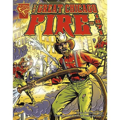 The Great Chicago Fire of 1871 - (Disasters in History) by  Kay Melchisedech Olson (Paperback)