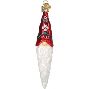 Old World Christmas Blown Glass Ornament for Christmas Tree, Gnomecicle - 1 of 4
