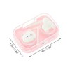 Unique Bargains Contact Lens Case Contact Lens Container Contact Lens Carrier 2.36"x1.65"x1.1" 1 Set - 3 of 4