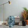 Heather Dutton Arabella Washed Indigo Woven Throw Blanket - Deny Designs - 2 of 2