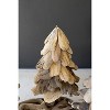 Driftwood Cedar Christmas Trees on Base – 20"H Handcrafted Natural Holiday Decor, Set of 3 by Kalalou - 3 of 3