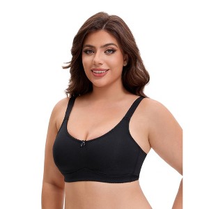 INSPIRE CHIC Women's Pocket Bra for Silicone Breast Forms Full Coverage Minimizers - 1 of 4