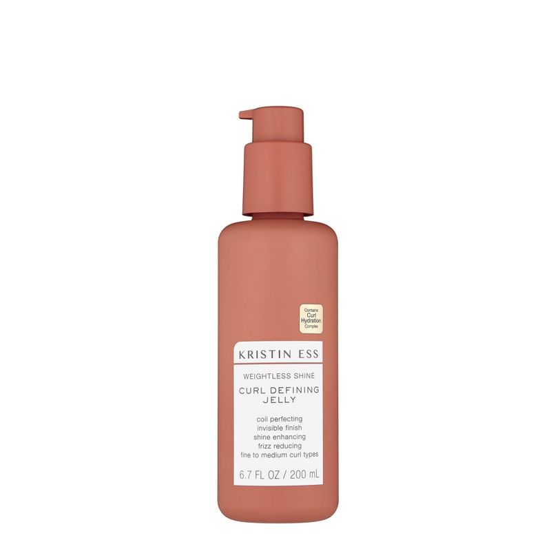 Kristin Ess Weightless Shine Curl Defining Jelly with Glycolic Acid - Hydrated, Defined Curls - 6.7 fl oz, 1 of 6