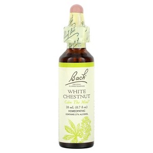 Bach Original Flower Remedies, White Chestnut, 0.7 fl oz (20 ml) - 1 of 4