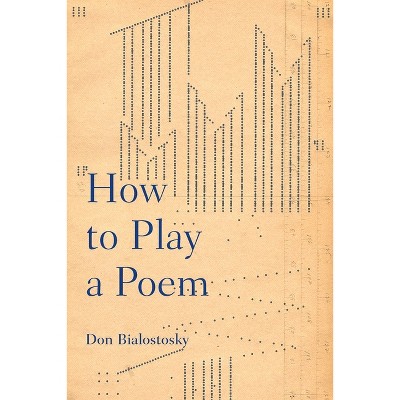 How to Play a Poem - (Composition, Literacy, and Culture) by  Don Bialostosky (Paperback)