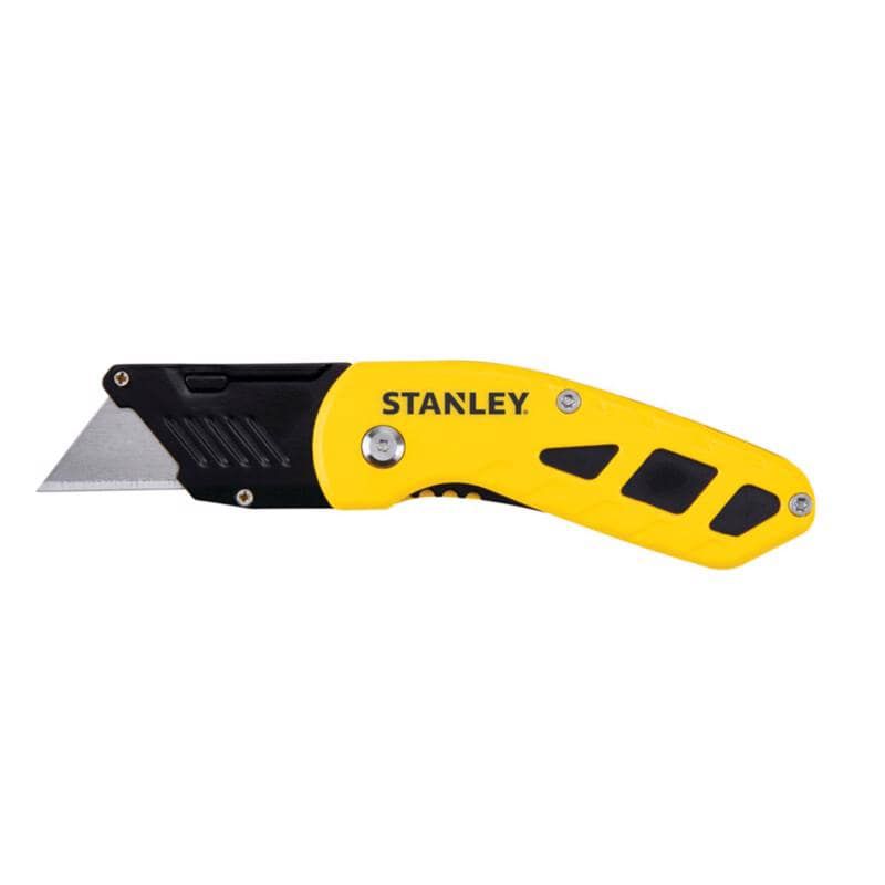 Stanley 4 in. Folding Compact Utility Knife Black/Yellow 1 pc, 1 of 6