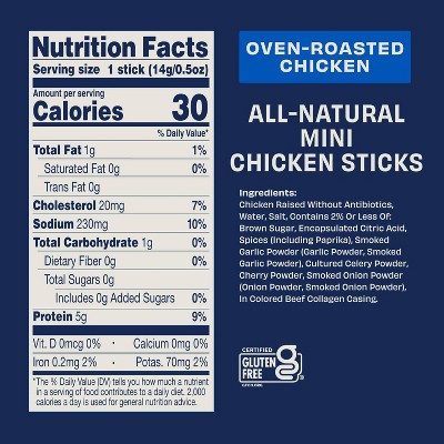 Archer Jerky Chicken Mini Meat Sticks - 4oz/8ct