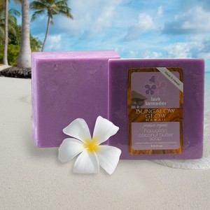 MADE IN HAWAII, Lush Lavender Premium Organics Hawaiian Coconut Butter Soap - 1 of 4