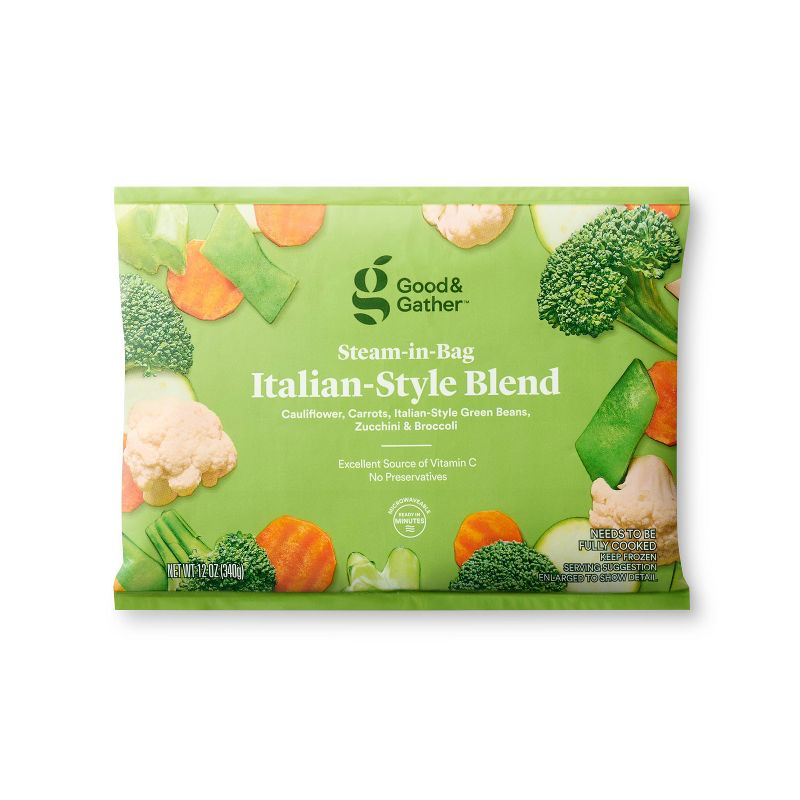 Frozen Italian-Style Vegetable Blend - 12oz - Good &#38; Gather&#8482;, 1 of 4