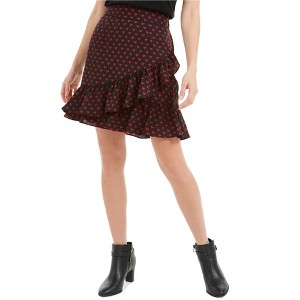 maison Jules Womens Hearts Mini Skirt - 1 of 1