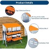 Chicken Nesting Box,Chicken Egg Laying Box with Compartments, Roll Away Eggs Laying Boxes, Nesting Boxes, indoor & Outdoor Use,Easy Egg Collection - 2 of 4