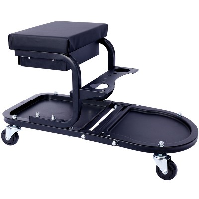 VYNXARIA Rolling Detailing & Utility Cart, for Cars, Trucks, SUVs, RVs, Home, Garden, Garage & More, Black