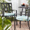 18" Round Outdoor Chair Pad Set of 2 - 4 of 4