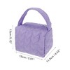 Unique Bargains Women's Portable Heart Makeup Bag 2 Pcs - 3 of 4