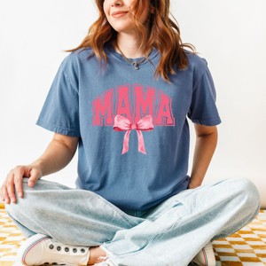 Simply Sage Market Mama Pink Coquette Garment Dyed Tee - 1 of 4