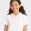 Girls' Uniform Polo T-Shirt - All In Motion™ - 3 of 3