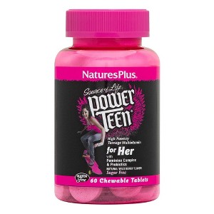 Power Teen For Her Multi by Nature's Plus  -  60 Chewable - 1 of 2