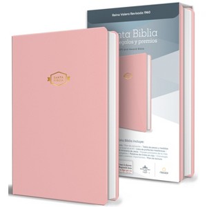 Biblia Rvr 1960 Para Regalos Y Premios, Rosada / Spanish Bible Rvr 1960 Gift and Award Bible Pink - by  Reina Valera Revisada 1960 (Paperback) - 1 of 1