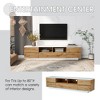 KTMBDW Modern TV stand for TVs up to 80'', Media Console with Storage, Entertainment Center with Door Rebound Device, TV cabinet for Living Room - 4 of 4