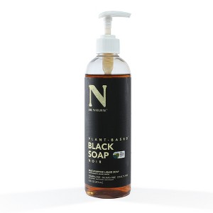 Dr. Natural Multi-Purpose Black Liquid Soap - Natural West African Body Wash - Gentle Hand Soap and Body Soap - Deep Moisturizer, Fights Acne - 16 oz - 1 of 4
