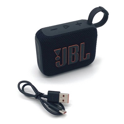 JBL Go4 Portable Bluetooth Waterproof Speaker - Black - Target Certified Refurbished