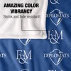Franklin & Marshall College Logo Pattern Silky Touch Blanket White 50x60 - 4 of 4