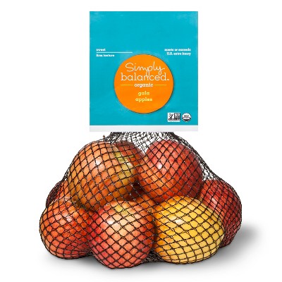 Organic Gala Apples - 2lb Bag - Good & Gather™ : Target