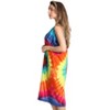 Just Love Womens Nightgown - Sleeveless Henley Oversized Sleepwear Gown - 2 of 3
