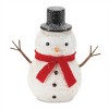 Glittered Snowman Figurine (Set of 6) - 3 of 4