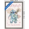 Trends International Disney Lilo and Stitch: Starry-Eyed - Cuddles Are My Favorite Framed Wall Poster Prints - 3 of 4
