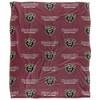 Kutztown University Logo Pattern Silky 50x60 Blanket, 1 Sided - 2 of 4