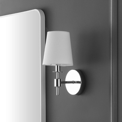 Dalany 7" Wall Sconce (Set of 2) - Chrome - Safavieh