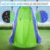 SereneLife 40" Kids Hanging Tent Swing - Green - 4 of 4