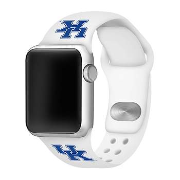 NCAA Kentucky Wildcats White Apple Watch Band