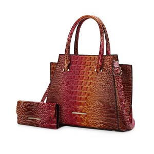 MKF Collection Miriam Women’s Tote Premium Croc-Embossed Bag by Mia K - 1 of 4