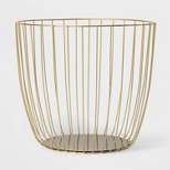 Large Metal Wire Basket Gold - Threshold™