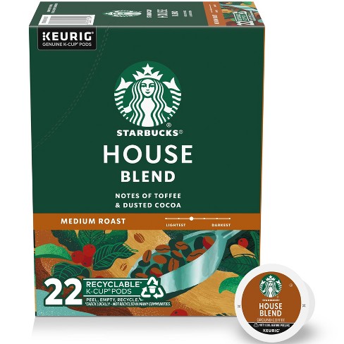 Starbucks Keurig House Blend Medium Roast Coffee Pods - image 1 of 4