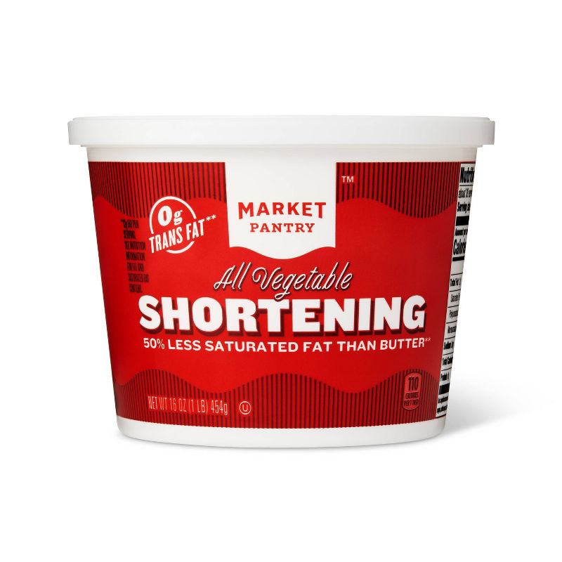All-Vegetable Shortening - 16oz - Market Pantry&#8482;, 1 of 3