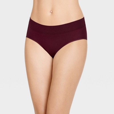 Jockey Generation&#8482; Women&#39;s Natural Beauty Hipster Underwear - Black Currant L