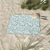 Heather Dutton Flowing Leaves Seafoam Picnic Blanket - Deny Designs - 3 of 3