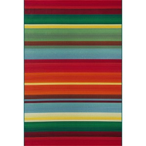 Unique Loom    Outdoor Modern Jaco Area Rug - 1 of 4