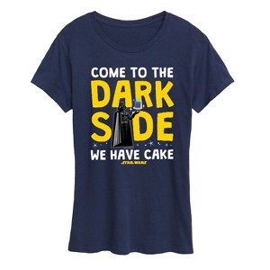 Women's - Star Wars - Come To The Dark Side Short Sleeve Graphic T-Shirt - 1 of 4