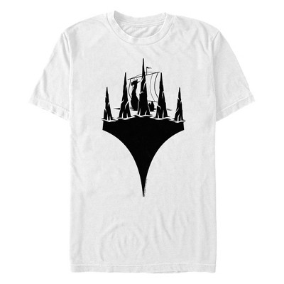 Men's Magic the Gathering Planeswalker Symbol  T-Shirt - White - 3X Big Tall