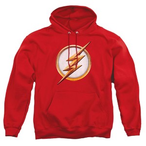 Men's Flash Halloween Season 4 Logo Pull-Over Hoodie, Red, 3X Large ...