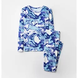 Boys' 2pc Shark Pizza Pajama Set - Cat & Jack™ Blue 8 : Target