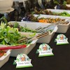 Big Dot of Happiness Jungle Party Animals - Safari Zoo Animal Birthday Party or Baby Shower Tent Buffet Card - Table Setting Name Place Cards - 24 Ct - 3 of 4